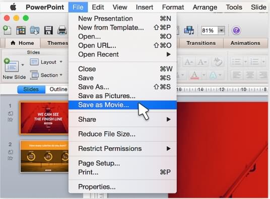 powerpoint 2008 for mac animation options direction
